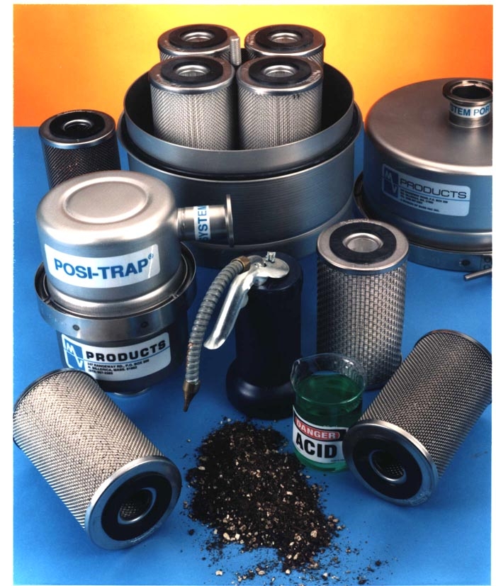 Vacuum Pump Inlet Traps Seal Out Contaminants, Prevent Oil BackStreaming