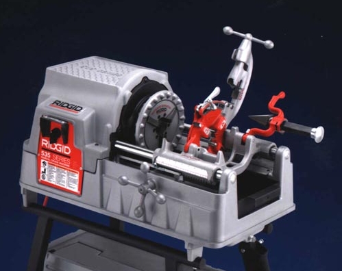 New RIDGID(R) 535 Threading Machine Offers More Features, Greater
