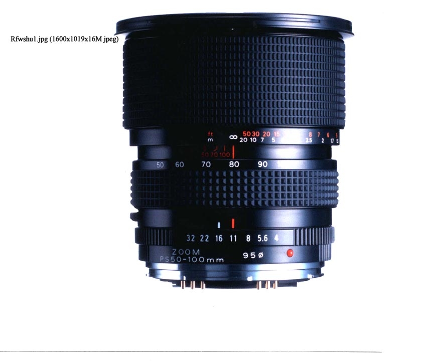 New Zenzanon PS50100MM Wideangle Zoom Lens For Bronica SQ (6X6) Cameras