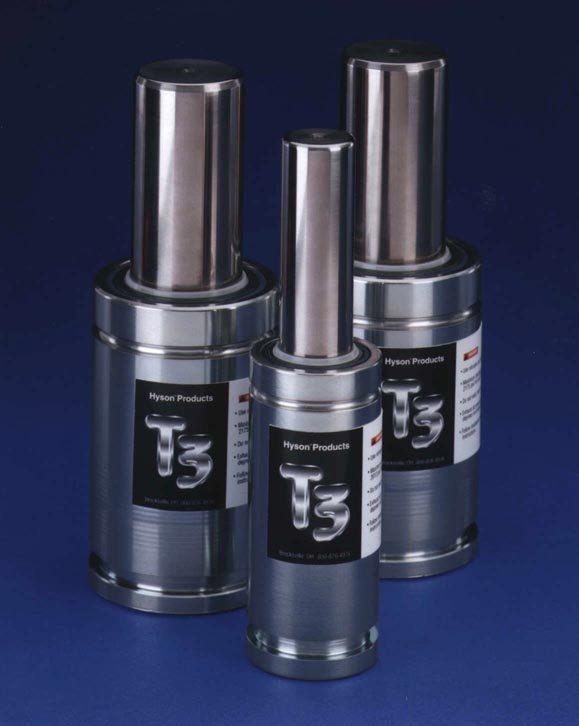Hyson Products' T3 High Tonnage Rod Seal Gas Spring Series Expanded