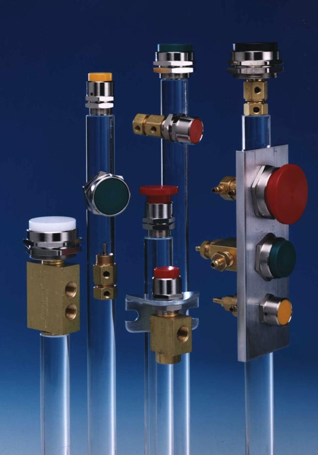 Clippard Heavy Duty Push Button Actuator