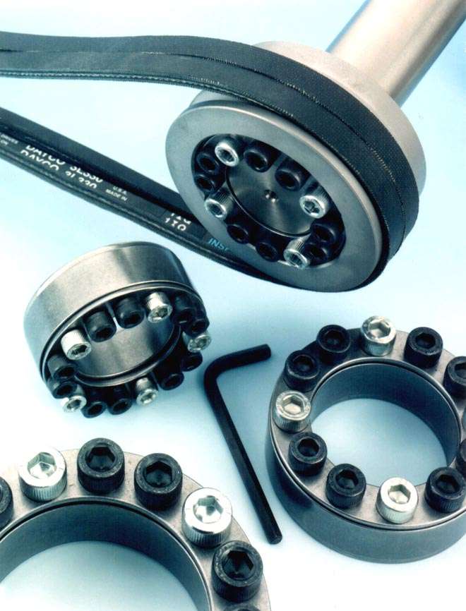 Keyless ShaftHub Locks Securely Mount Mechanical Components