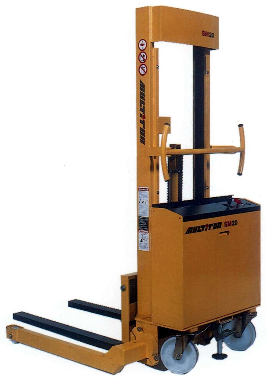 Remodeled Power Lift Stacker Provides Higher Maneuverability in LightDuty Material Handling