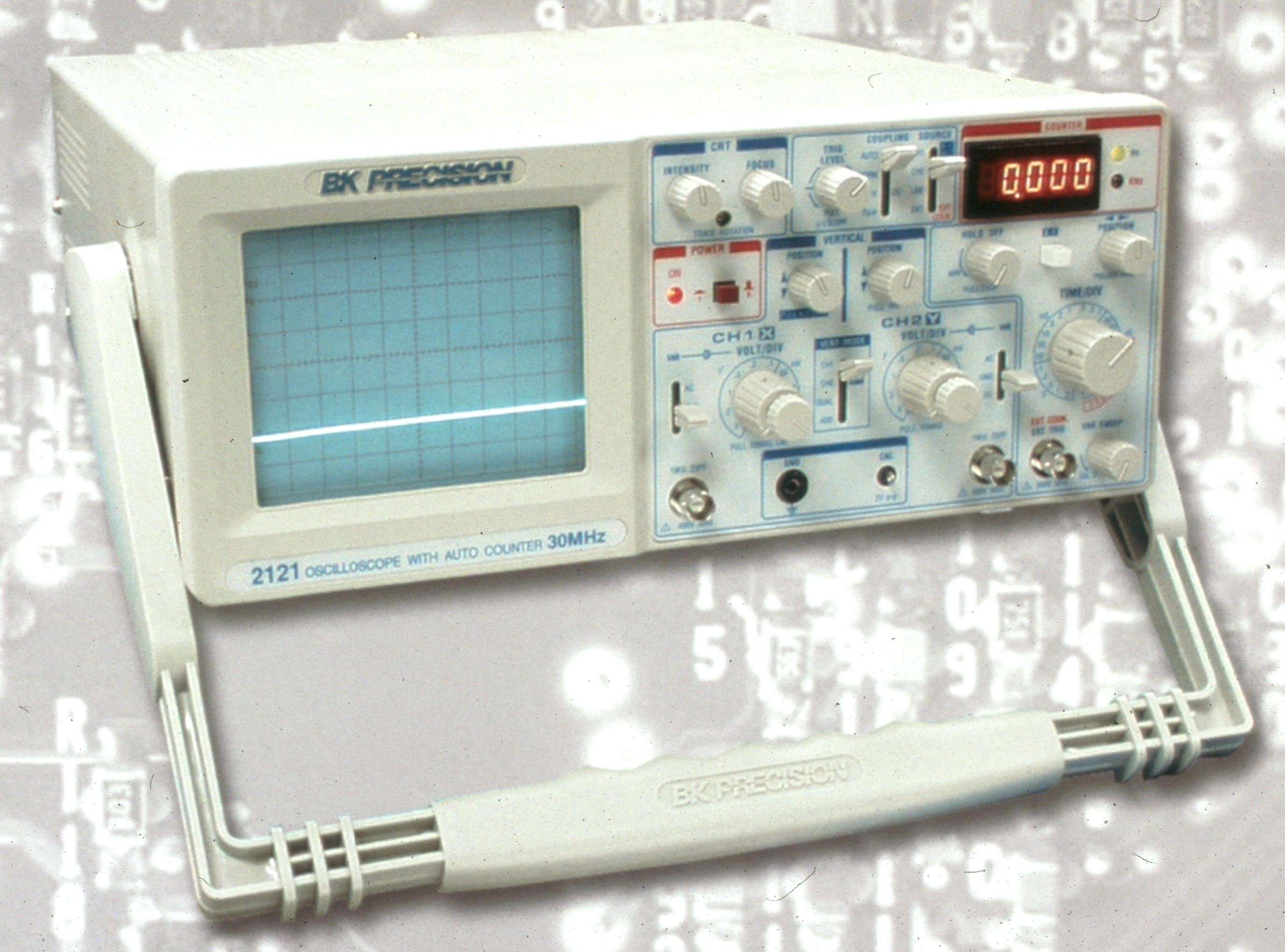 B+K Precision® Introduces 30MHz Dual Channel Analog Oscilloscope with