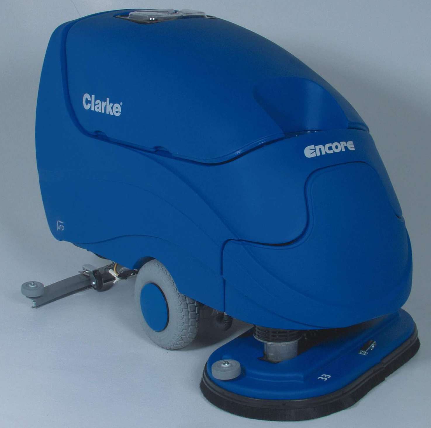 AmericanLincoln's New Cylindrical WalkBehind Scrubber Offers Low