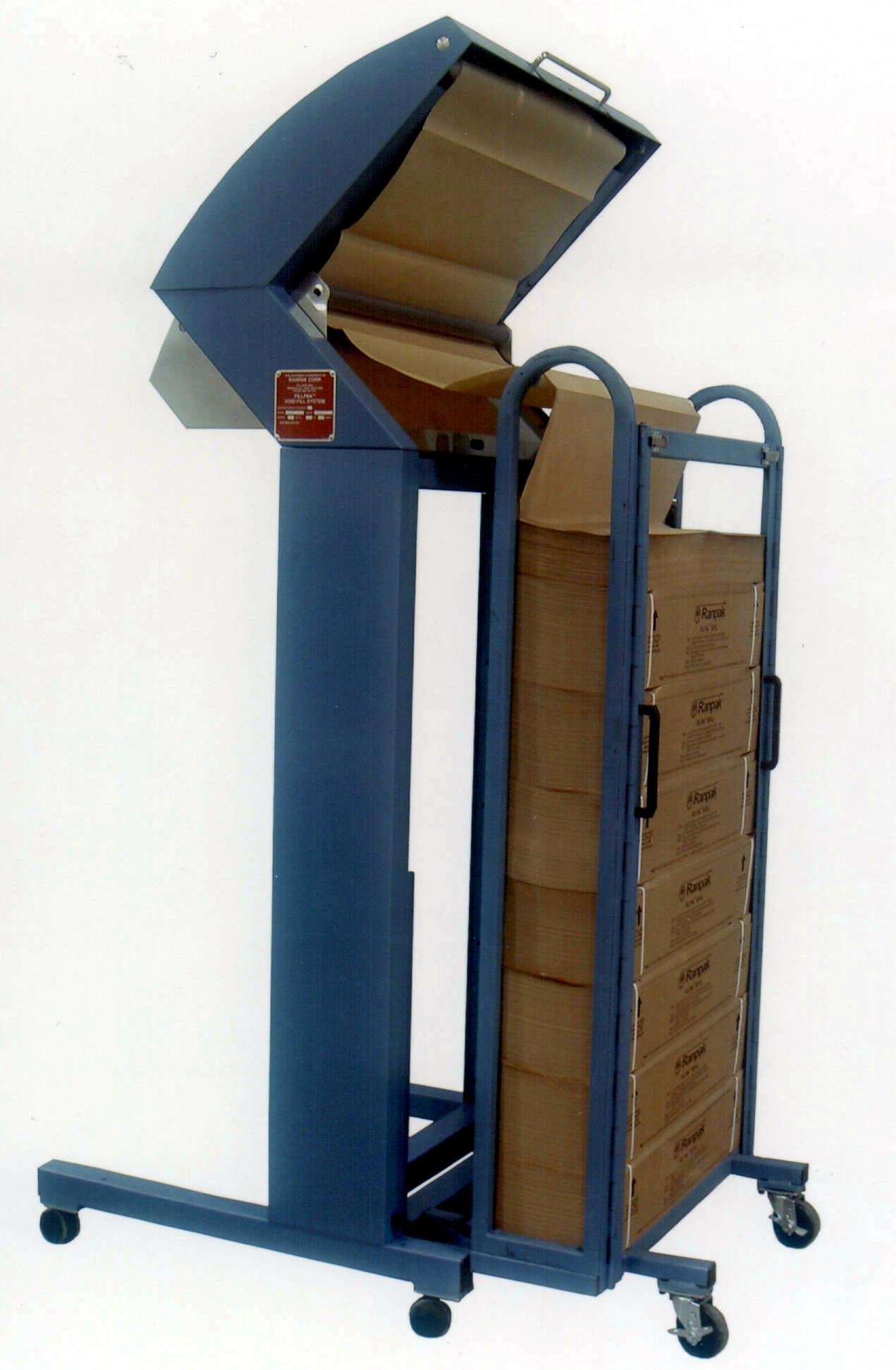 Ranpak® Introduces FillPak(TM) FanFold Paper Cart