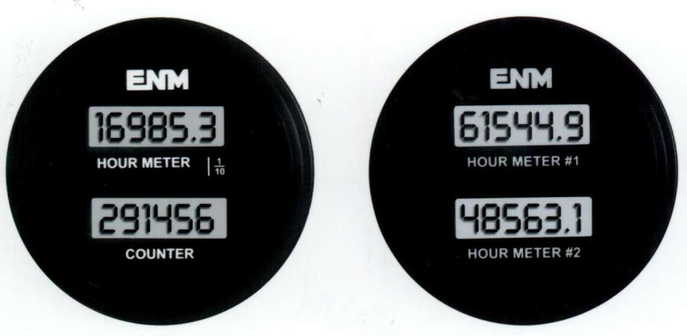 Combination Hour Meter and Counter Series T39