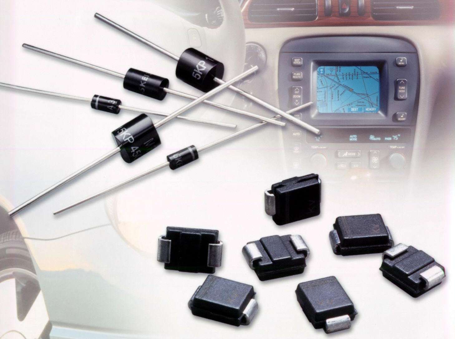New Circuit Protection Avalanche Diode Line Provides High Power