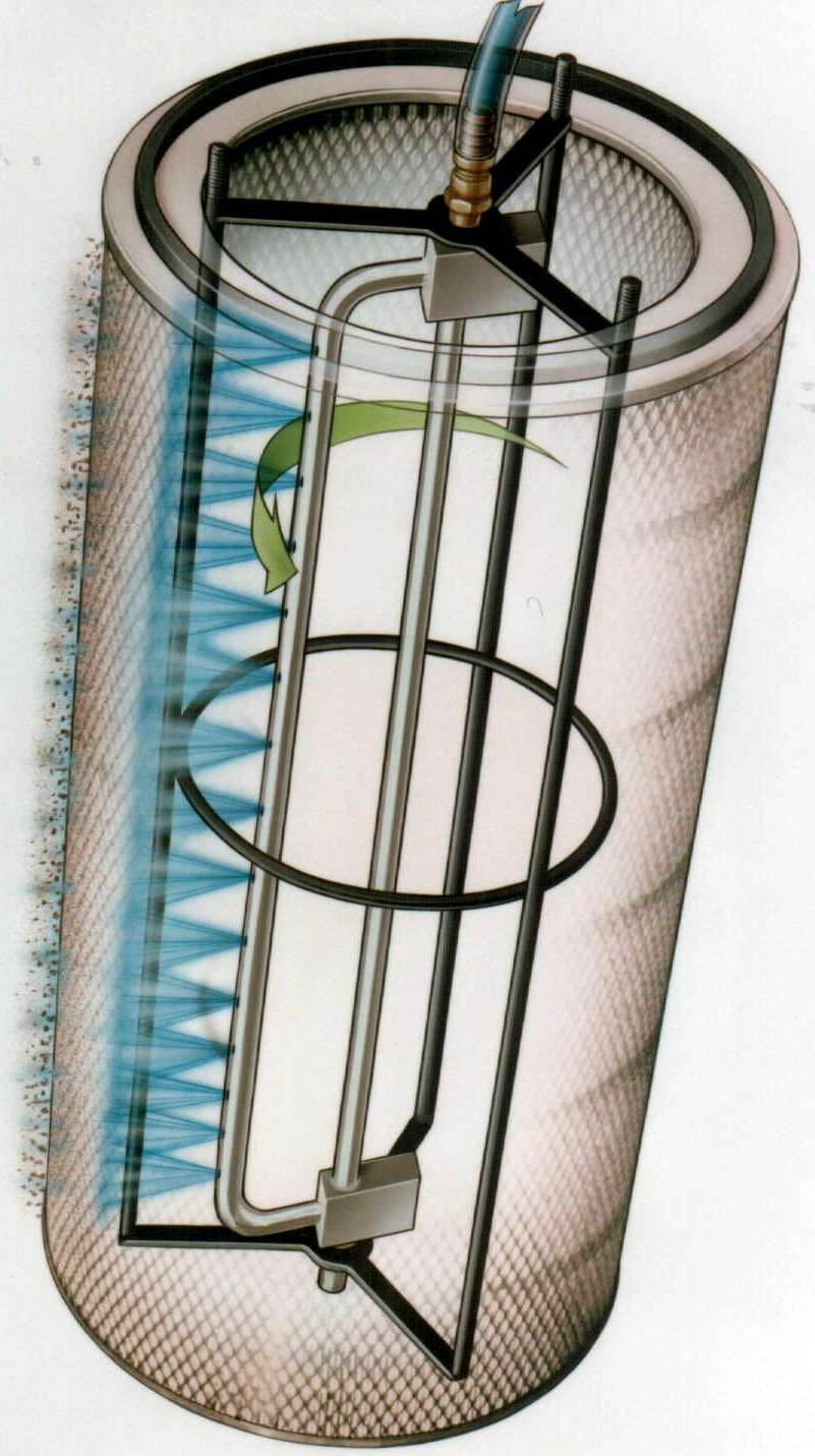 Improved RotoPulse(TM) Cleaning System Extends Filter Life