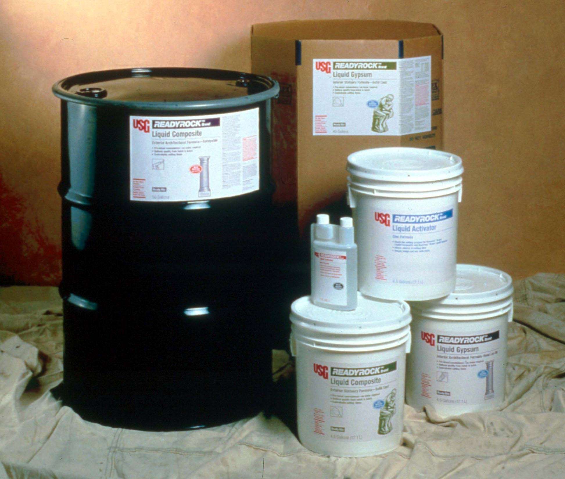 Revolutionary Readyrock Brand Product Line Is Industry's First PreMixed Liquid Gypsum Cement