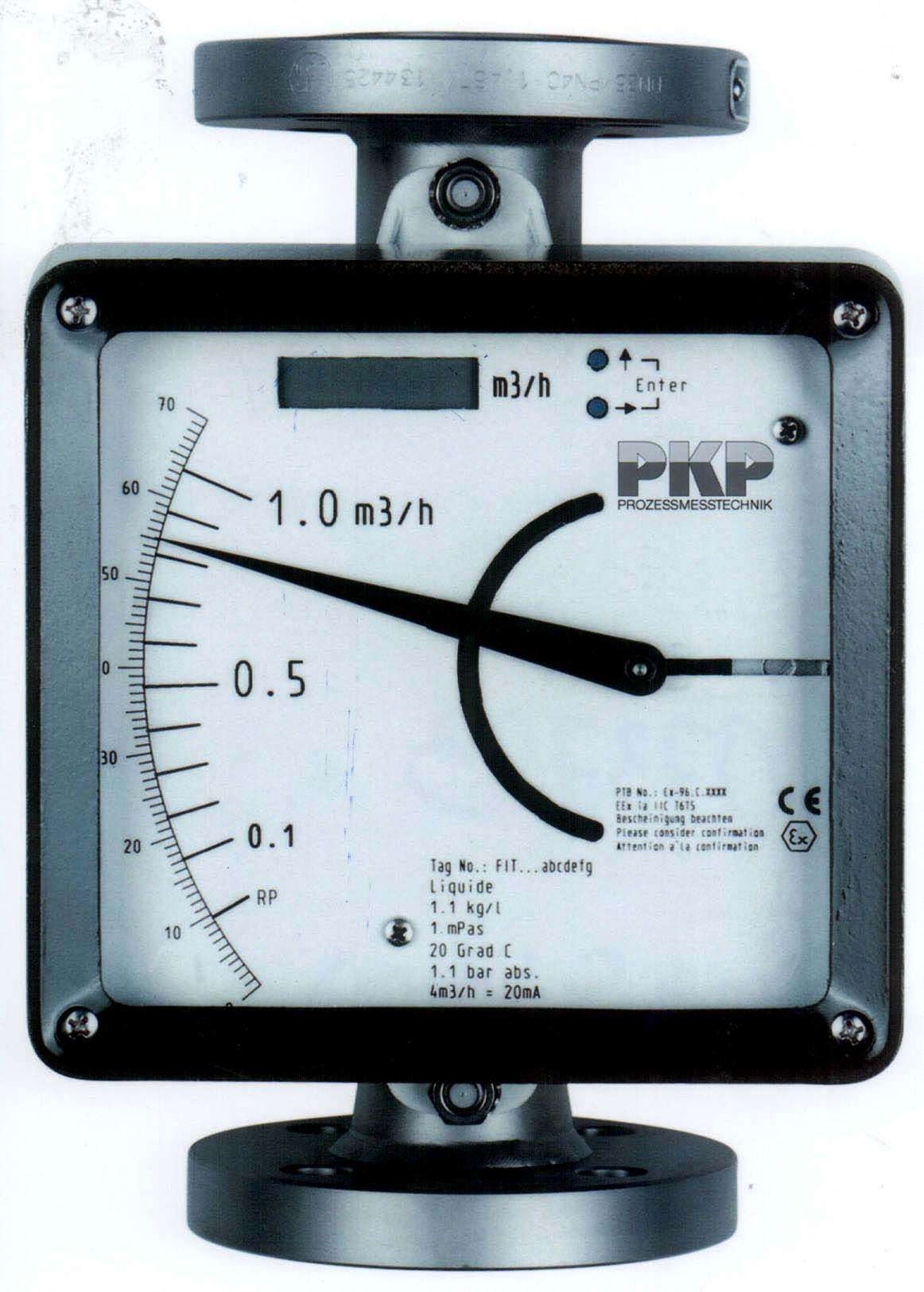 analog flow meter