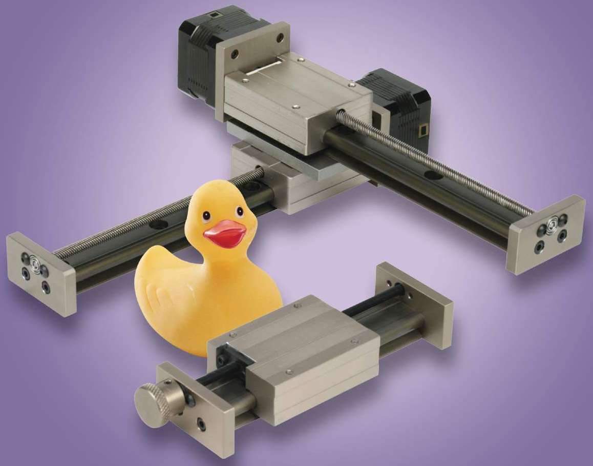 New MiniRail® Selflubricating Linear Guides/Slides with Integrated