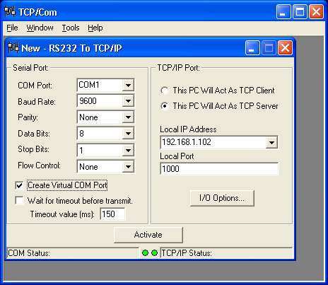 TCP-Com v2.0