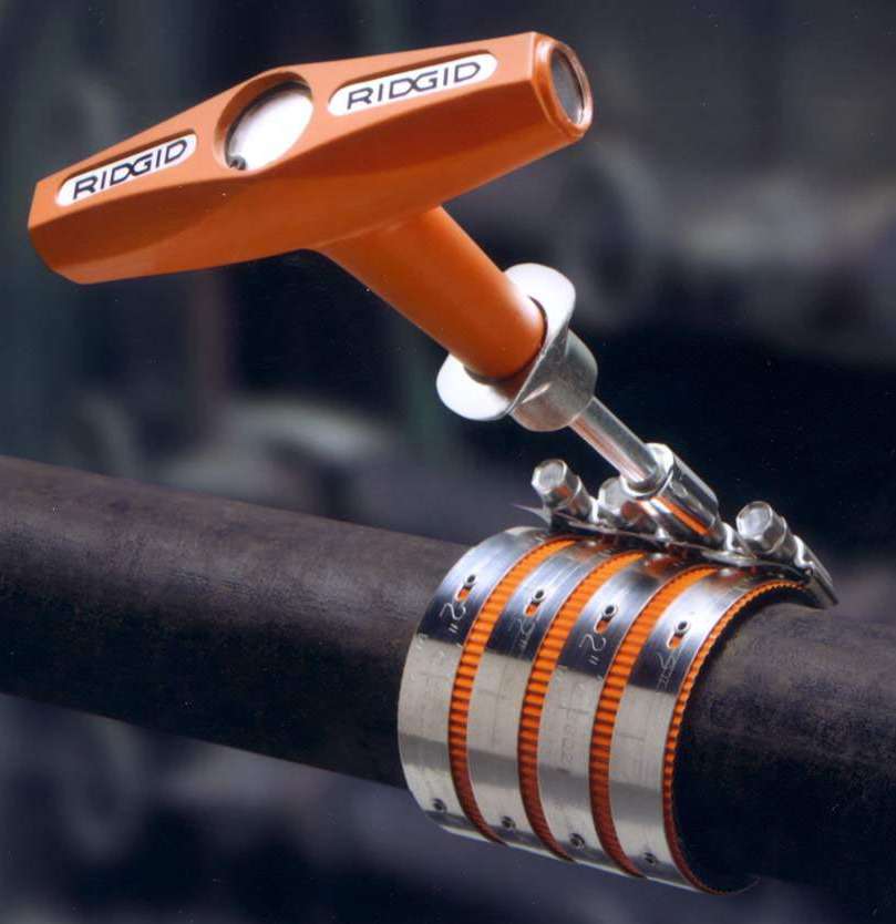 Ridge Tool Introduces 3/8 Inch Torque Wrench For Hubless Soil Pipe Connectors