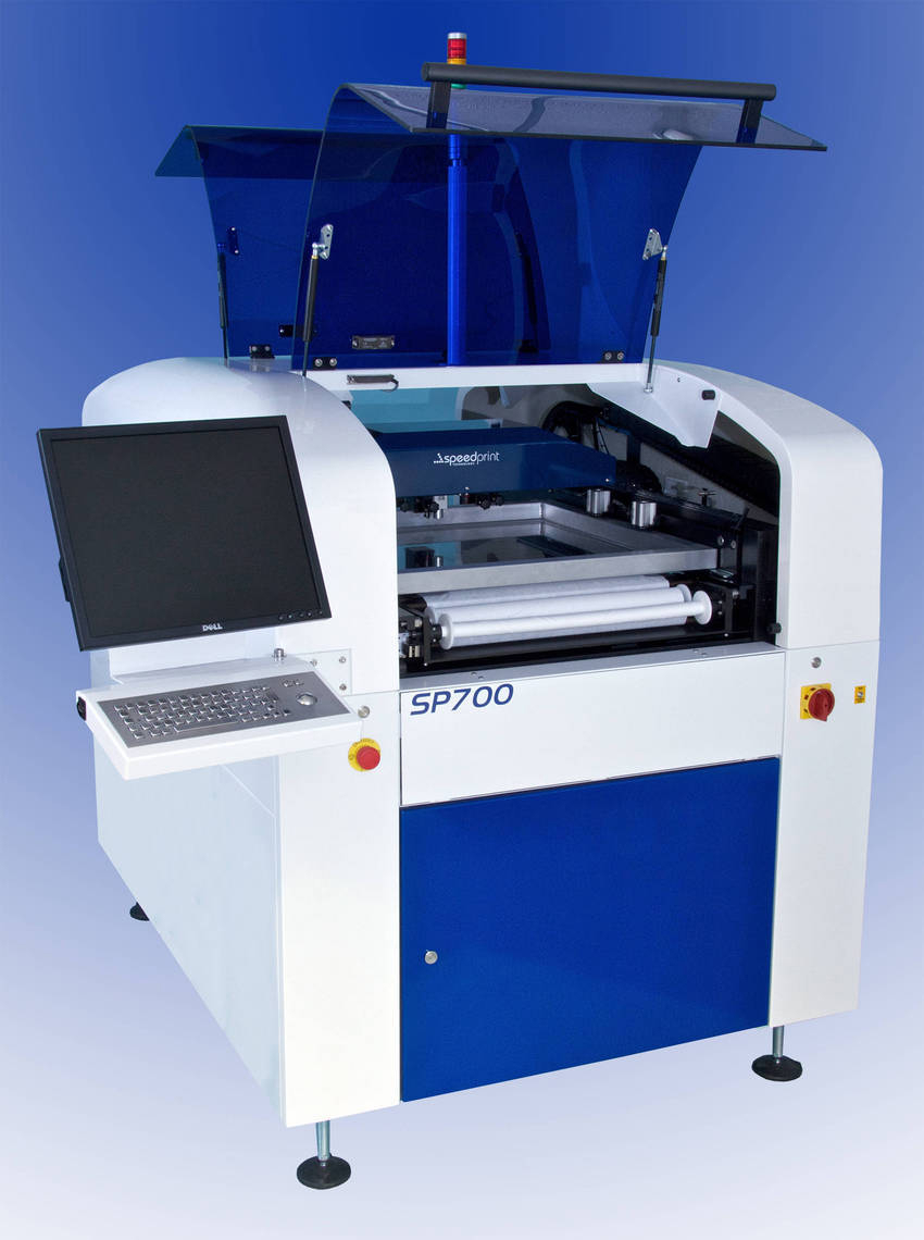 Speedprint's SP710avi with Advanced Dispense Unit Picks up an NPI Award at the IPC APEX EXP