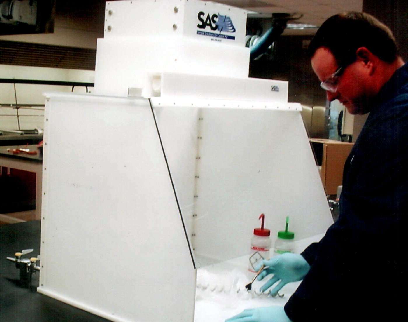 Laminar Flow Positive Pressure Hoods Provide Sterile Work Areas for