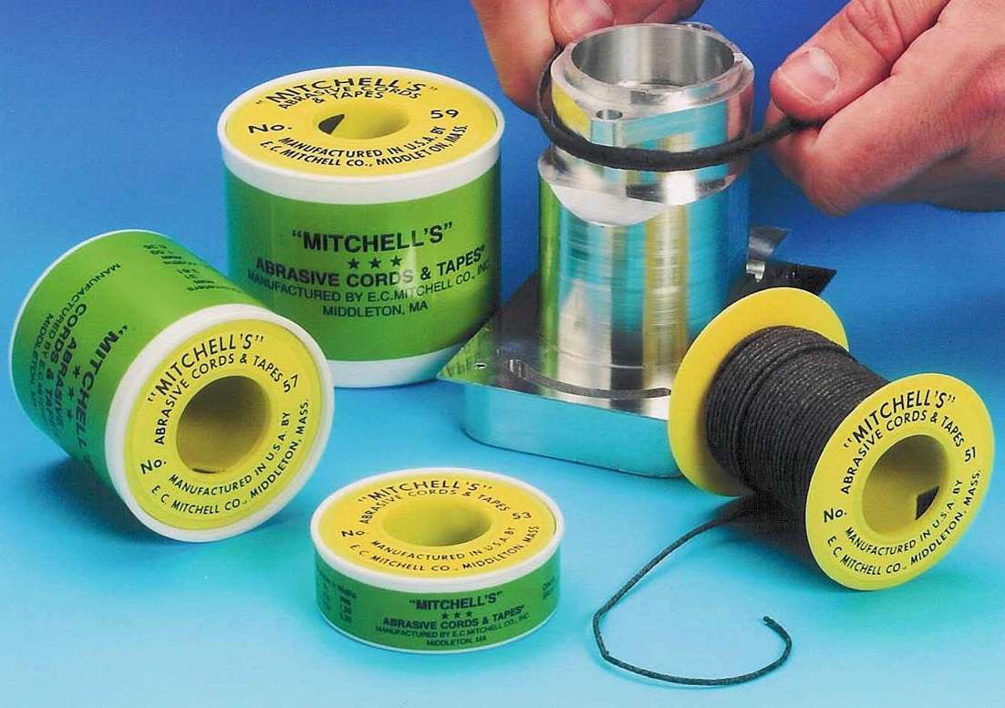 Abrasive Cords and Tapes Debur Curved Surfaces, Slots and Holes