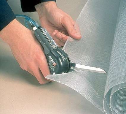 Pneumatic Scissors help minimize muscle fatigue. Bettcher Industries, Inc.