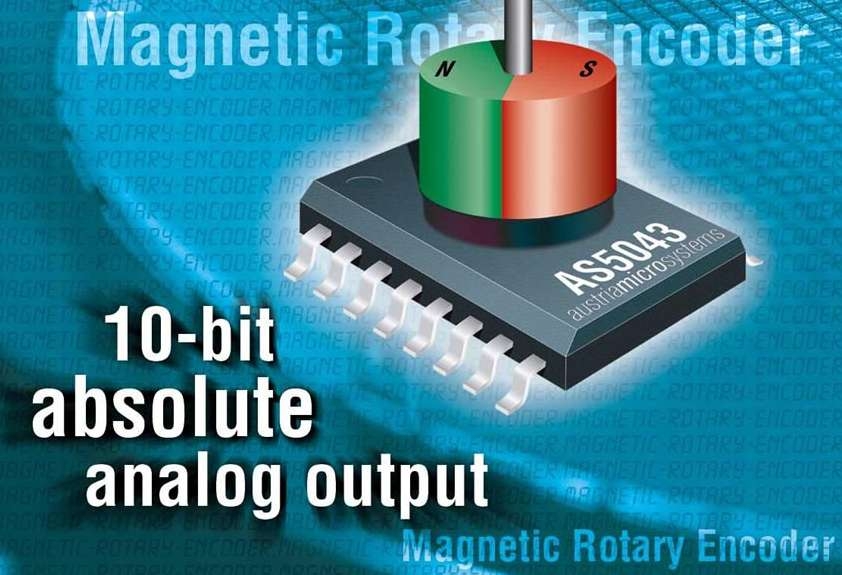 austriamicrosystems Adds AS5043 Absolute Analog Output IC to its