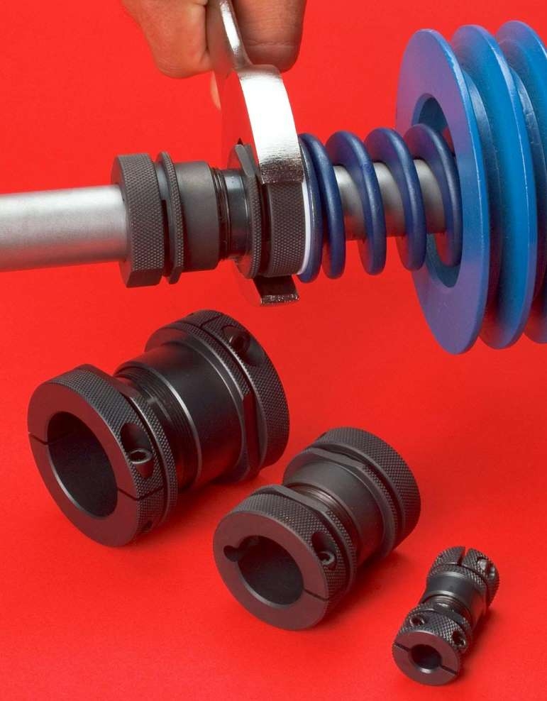 Thrust Collar Assembly Permits High Load Adjustment On Shaft