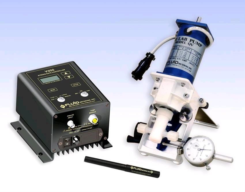 Stroke Rate Controller provides flow metering.