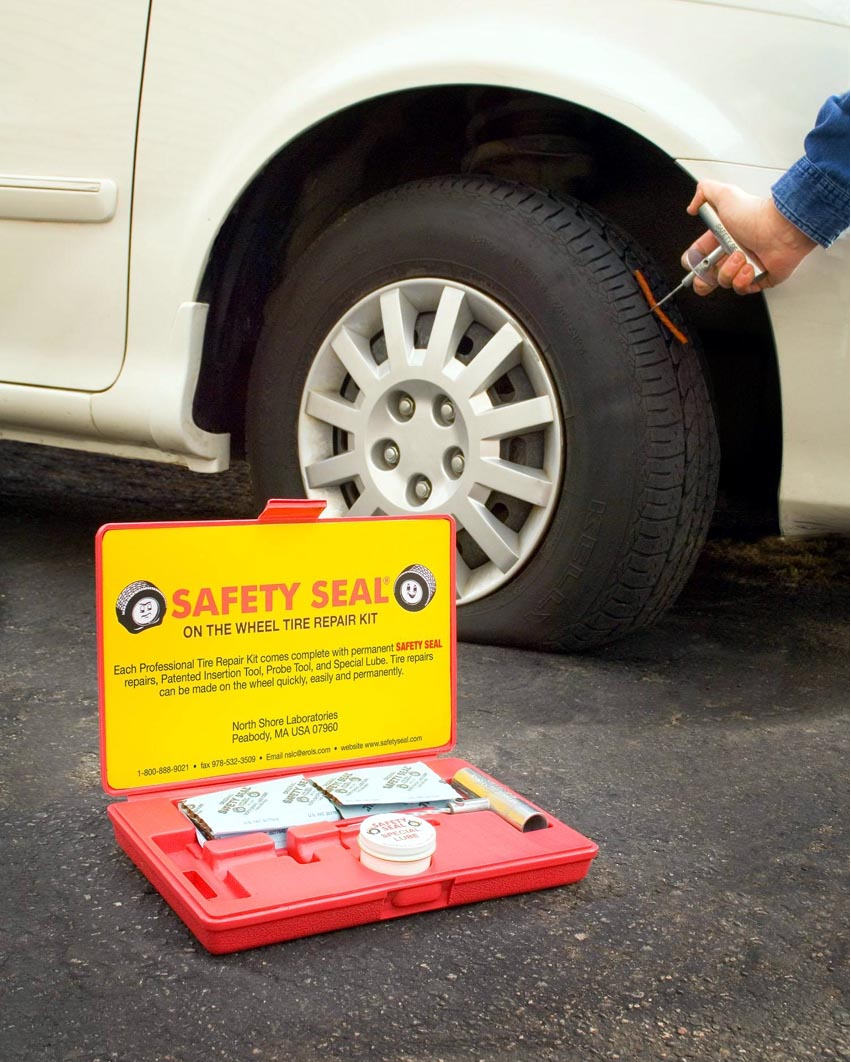 Tire Repair Kit Allows Permanent Repairs on the Wheel