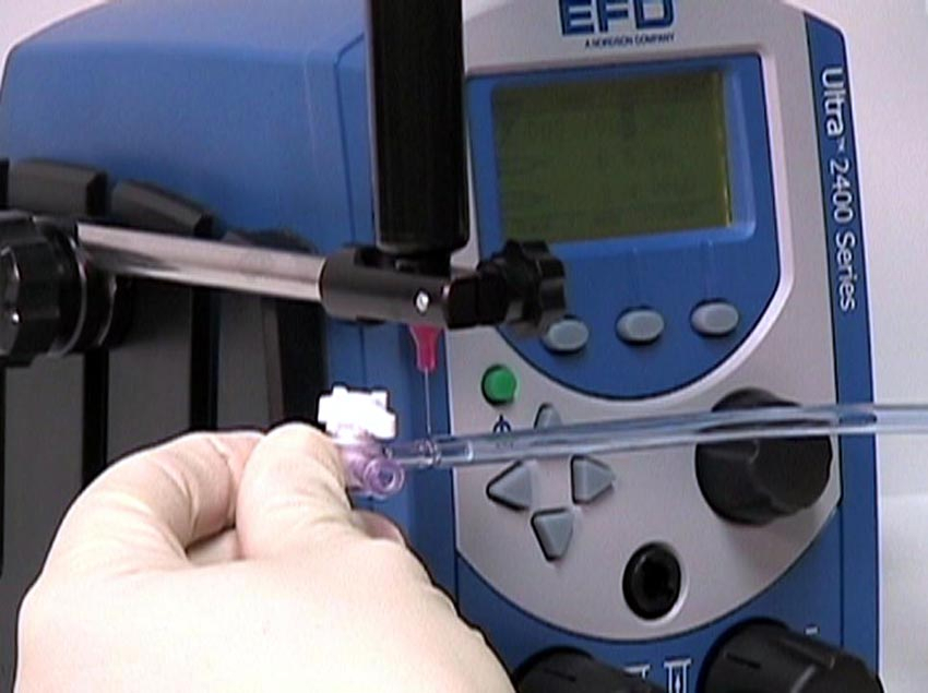 UV Adhesive Dispenser Provides Fast, Consistent Application