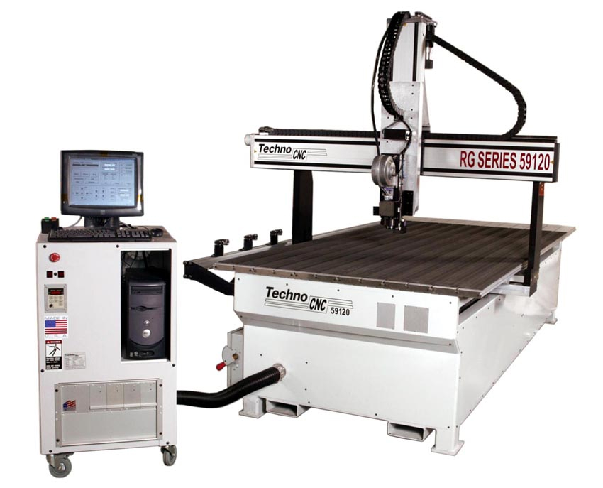 New RaisedGantry CNC Router from Techno is Perfect Height for Foam