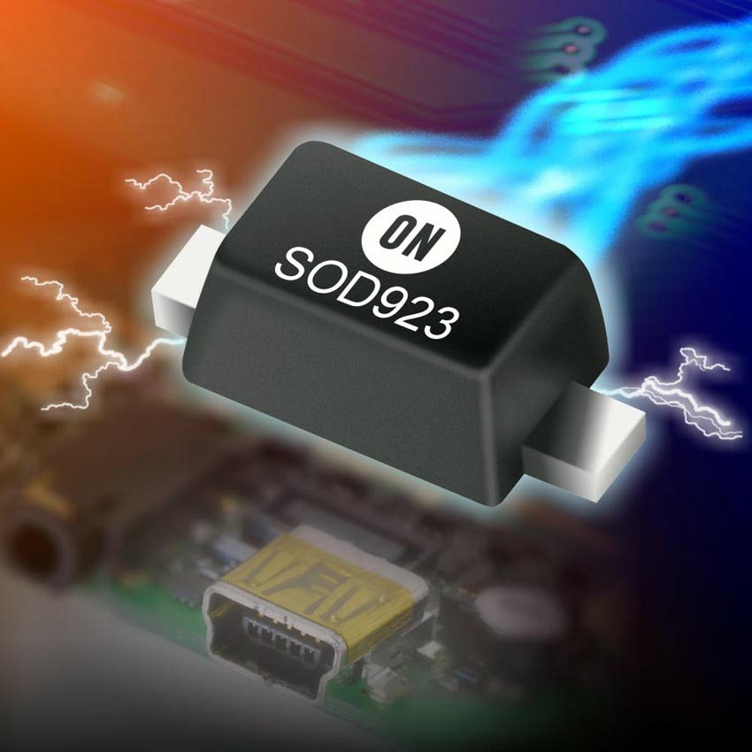 ON Semiconductor Unveils New MicroPackaged ESD Protection Diodes and