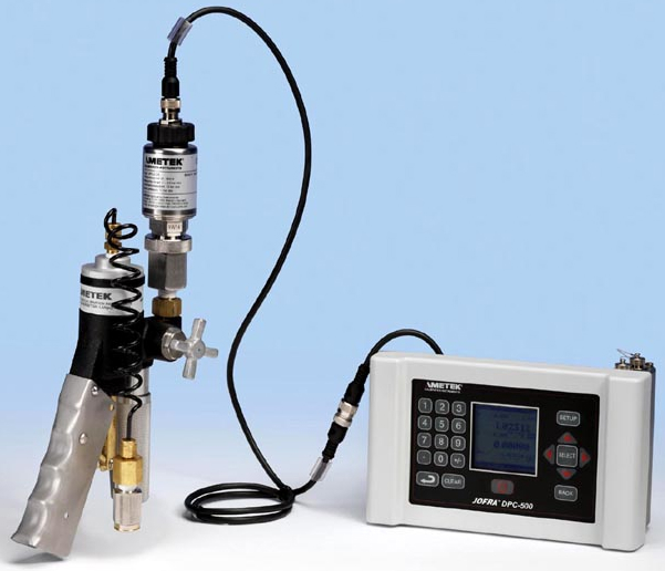AMETEK JOFRA DPC500 Portable Pressure Calibrator Offers Laboratory