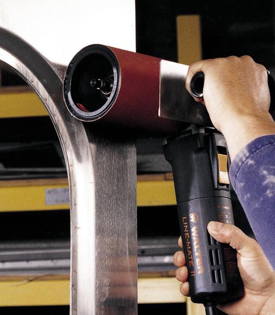 LINEMATE(TM) Perfects Line Finishing on Stainless Steel