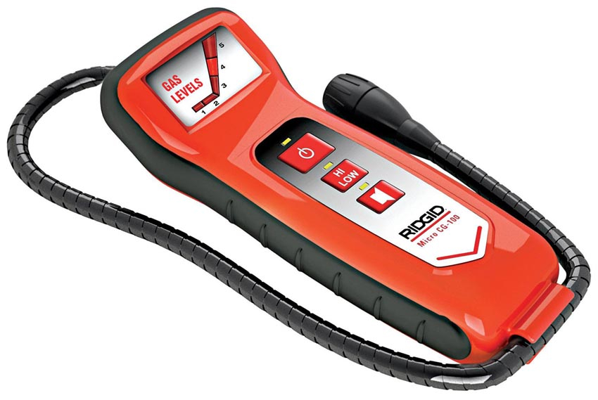 New RIDGID® Micro CG100(TM) Combustible Gas Sniffer Offers Unique Tri