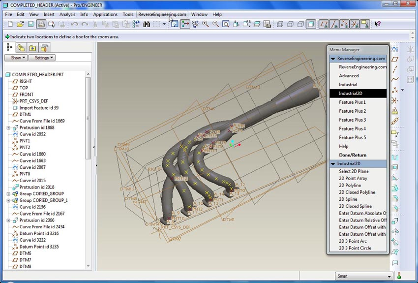 reverse engineering cad drawings