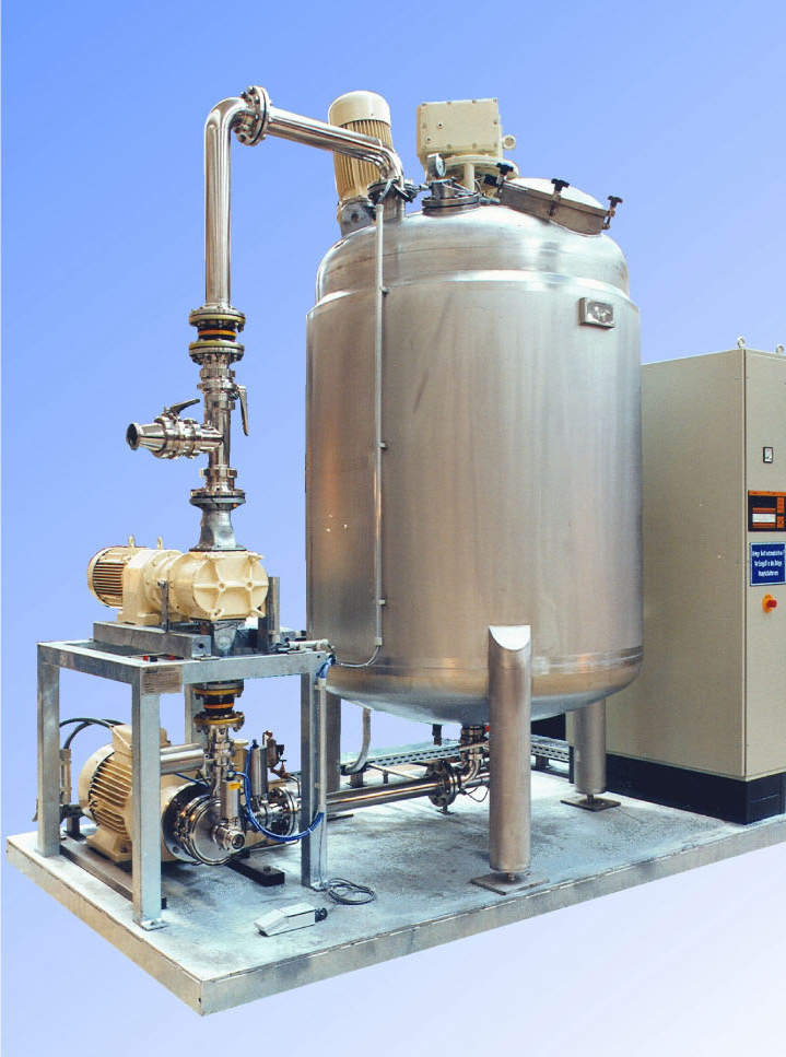 Powders into Liquids Dustfree Induction and Dispersion