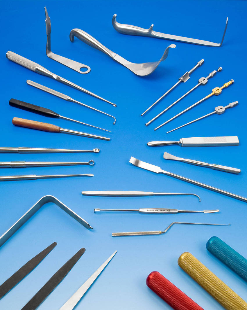 Surgical instruments; Clamps, Surgical; Clips, Surgical; Clips