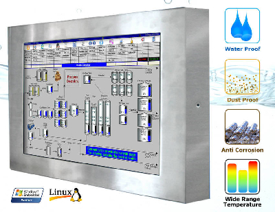 Industrial Computer System on Industrial Computers Feature Ip65 Nema 4 Waterproof Design   American