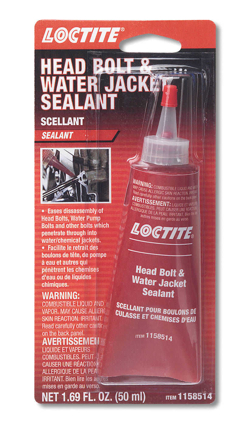 New Loctite Head Bolt & Water Jacket Sealant Lubricates, Locks, Seals