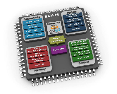 Atmel SAM3S Cortex.