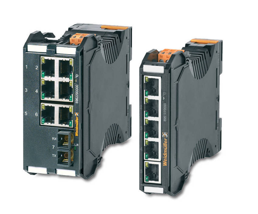 New Extended Temperature Range Industrial Switches from Weidmuller