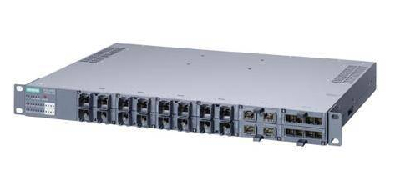 Industrial Ethernet on Managed Industrial Ethernet Switch Provides 24 Gigabit Ports   Siemens