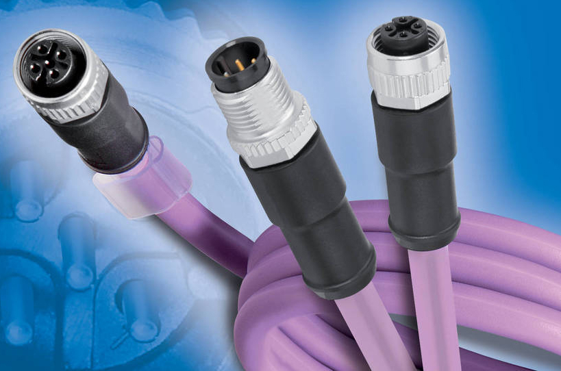 M12 OverMolded CANBus Cable Connectors