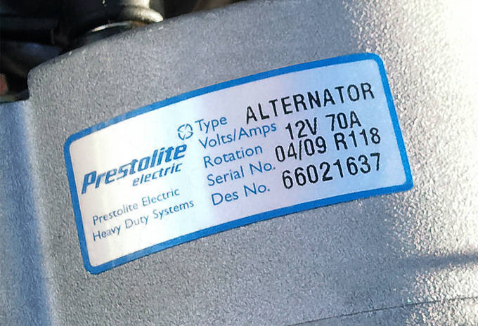 NEW CILS Industrial Rating Plate Labels For Heavily Textured Surfaces 