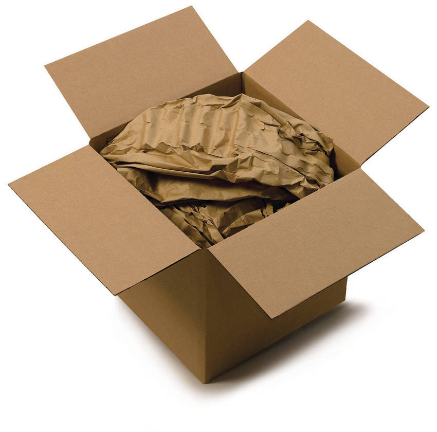 Crumpled Paper For Void Filling & Cushioning Packaging Materials