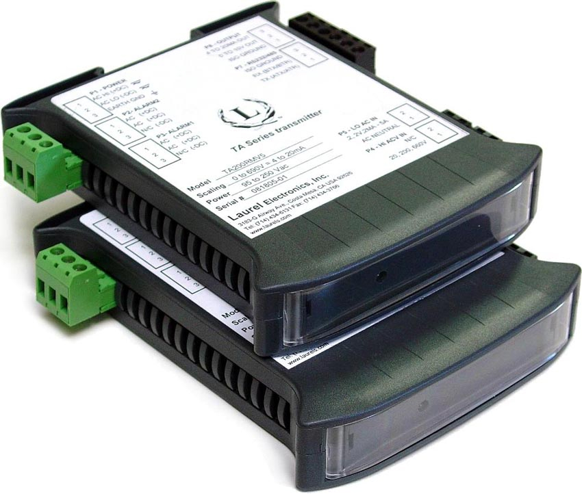 SerialtoAnalog DIN Rail Transmitter Converts Serial Input Data to a