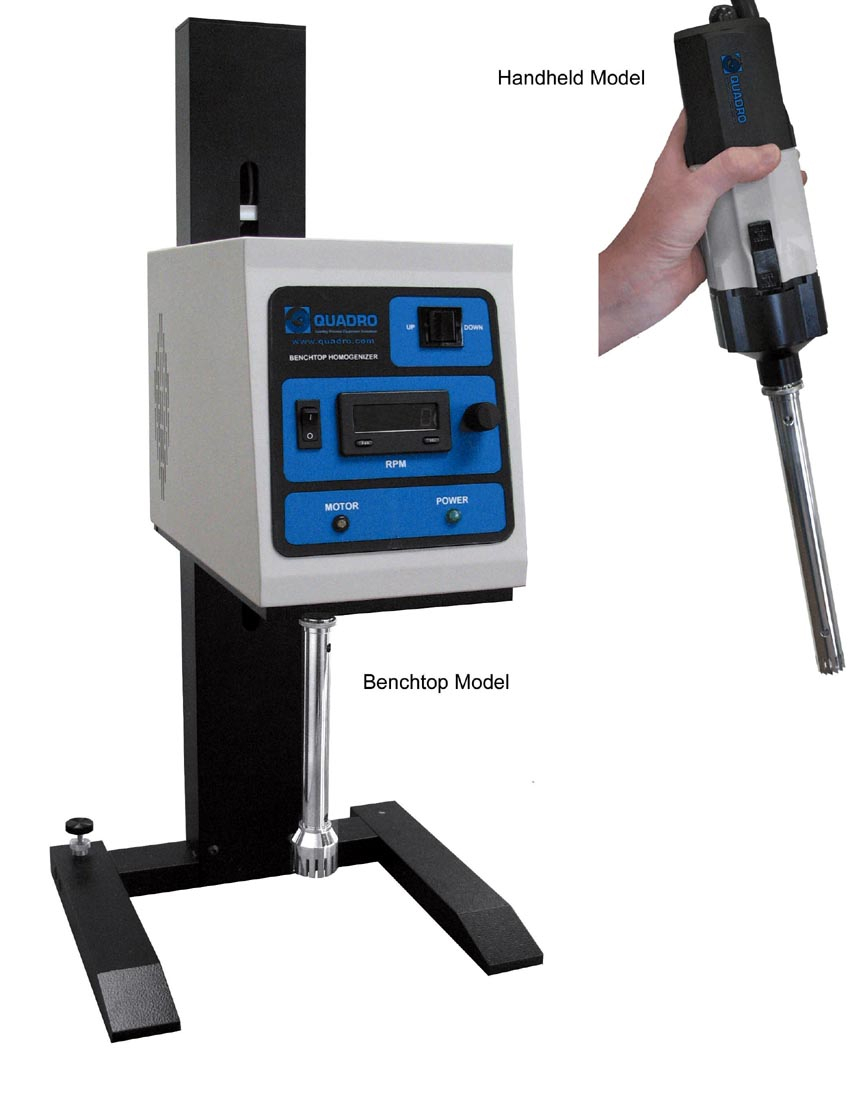 Quadro Offers New Line of Benchtop Lab Homogenizers