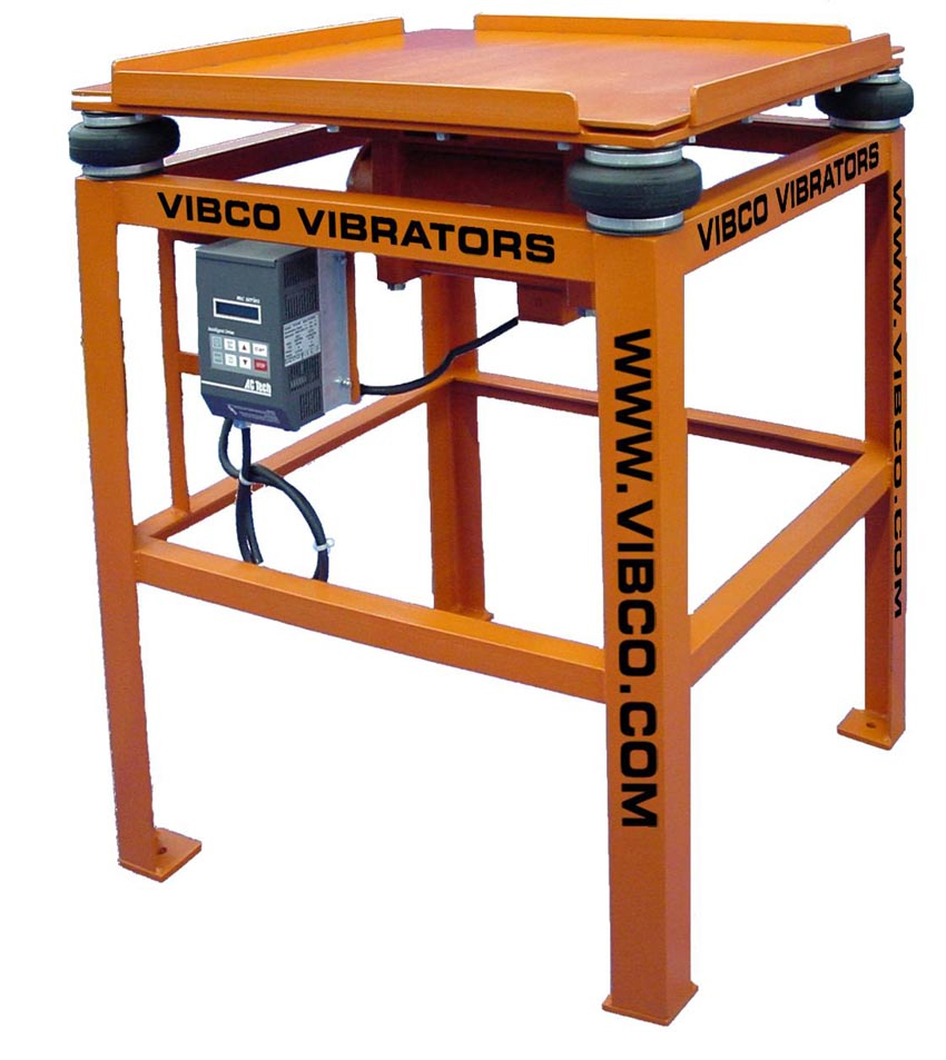 VIBCO Revolutionizes the Production of Vibrating Tables to Dramatically
