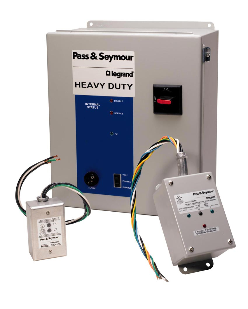 Pass & Seymour/Legrand Panel TVSS Units Protect Electronic Equipment