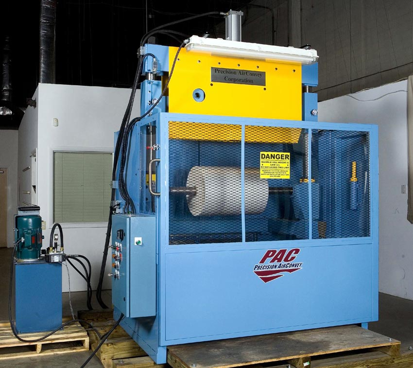 Converting Equipment Manufacturer Installs New 52Inch Roll Splitter in