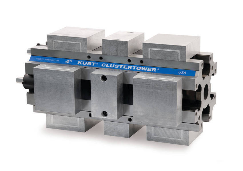 Kurt Introduces Workholding Kits for Trunion Fixture Rotary Tables