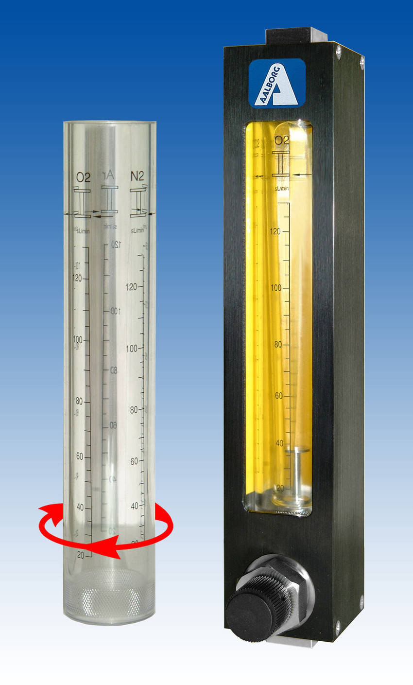analog flow meter